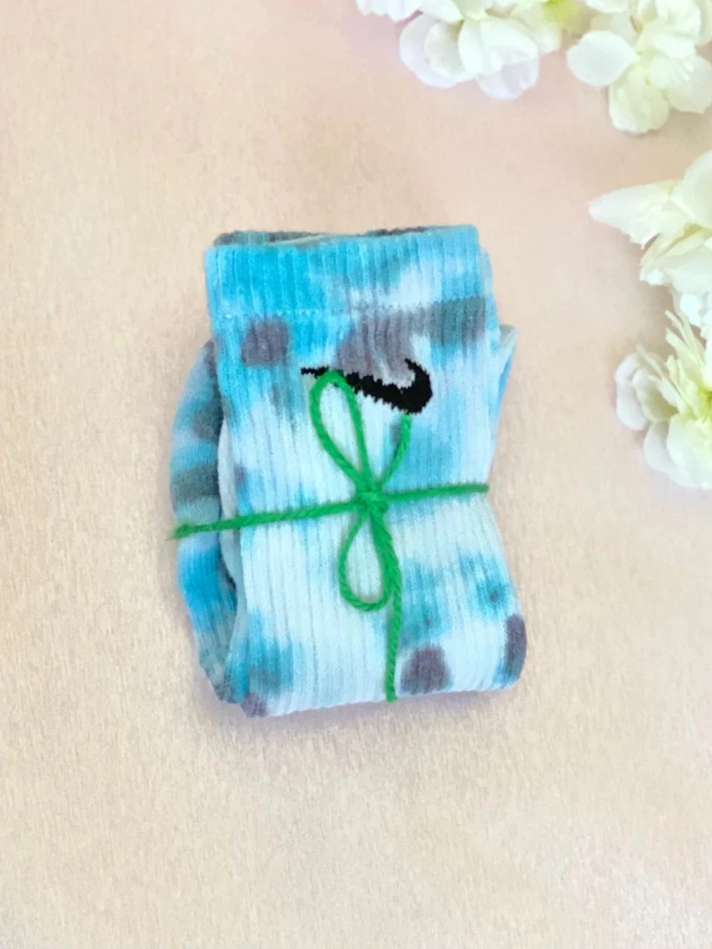 Puzzlewood Forest Tie Dye Crew Socks Adult Medium